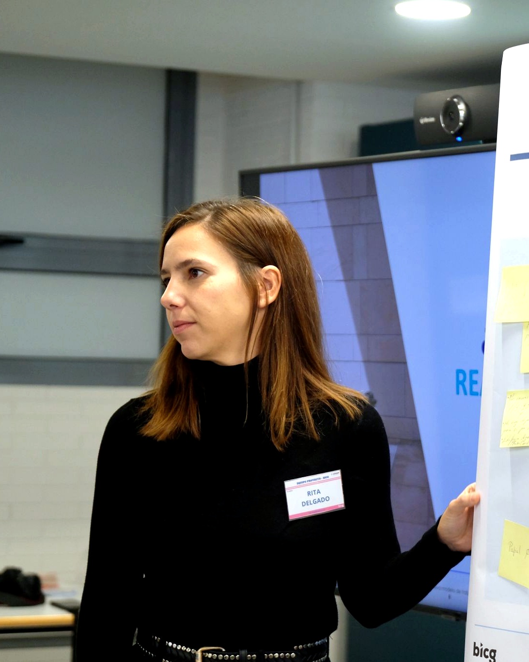 BICG colleague presenting a workshop
